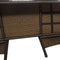 vidaXL - Tuinbank - 2-zits - met - tafeltje - poly - rattan - bruin
