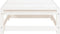 vidaXL - Tuinbank - 2-zits - met - voetenbank - massief - grenenhout - wit
