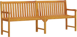 vidaXL - Tuinbank - 219 - cm - massief - acaciahout
