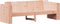 vidaXL - Tuinbank - 3-zits - 189x60x62 - cm - massief - douglashout
