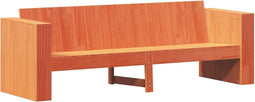 vidaXL - Tuinbank - 3-zits - 189x60x62 - cm - massief - grenenhout - wasbruin