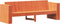 vidaXL - Tuinbank - 3-zits - 189x60x62 - cm - massief - grenenhout - wasbruin