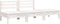 vidaXL - Tuinbank - 3-zits - massief - grenenhout - wit