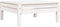 vidaXL - Tuinbank - 3-zits - massief - grenenhout - wit
