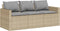 vidaXL - Tuinbank - 3-zits - met - kussens - poly - rattan - beige