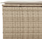 vidaXL - Tuinbank - 3-zits - met - kussens - poly - rattan - beige