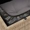 vidaXL - Tuinbank - 3-zits - met - kussens - poly - rattan - beige