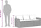 vidaXL - Tuinbank - 3-zits - met - kussens - poly - rattan - bruin