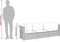 vidaXL - Tuinbank - 3-zits - met - kussens - poly - rattan - grijs