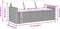 vidaXL - Tuinbank - 3-zits - met - kussens - poly - rattan - grijs