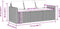 vidaXL - Tuinbank - 3-zits - met - kussens - poly - rattan - lichtgrijs