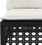 vidaXL - Tuinbank - 3-zits - met - kussens - poly - rattan - zwart
