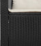 vidaXL - Tuinbank - 3-zits - met - kussens - poly - rattan - zwart