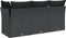 vidaXL - Tuinbank - 3-zits - met - kussens - poly - rattan - zwart