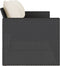 vidaXL - Tuinbank - 3-zits - met - kussens - poly - rattan - zwart