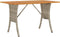vidaXL - Tuinbank - 3-zits - met - kussens - & - tafel - poly - rattan - lichtgrijs