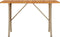 vidaXL - Tuinbank - 3-zits - met - kussens - & - tafel - poly - rattan - beige
