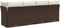 vidaXL - Tuinbank - 4-zits - met - kussens - poly - rattan - bruin