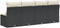 vidaXL - Tuinbank - 4-zits - met - kussens - poly - rattan - zwart