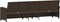 vidaXL - Tuinbank - 5-zits - met - kussens - poly - rattan - bruin