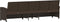 vidaXL - Tuinbank - 5-zits - met - kussens - poly - rattan - bruin