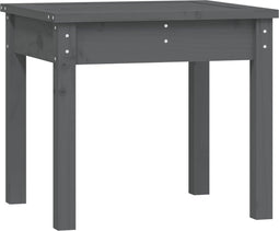 vidaXL - Tuinbank - 50x44x45 - cm - massief - grenenhout - grijs