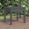 vidaXL - Tuinbank - 50x44x45 - cm - massief - grenenhout - grijs