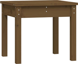 vidaXL - Tuinbank - 50x44x45 - cm - massief - grenenhout - honingbruin