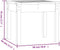 vidaXL - Tuinbank - 50x44x45 - cm - massief - grenenhout
