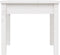vidaXL - Tuinbank - 50x44x45 - cm - massief - grenenhout - wit