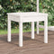 vidaXL - Tuinbank - 50x44x45 - cm - massief - grenenhout - wit