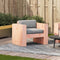 vidaXL - Tuinbank - 79x60x62 - cm - massief - douglashout