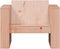 vidaXL - Tuinbank - 79x60x62 - cm - massief - douglashout