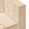 vidaXL - Tuinbank - 79x60x62 - cm - massief - grenenhout