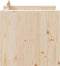 vidaXL - Tuinbank - 79x60x62 - cm - massief - grenenhout