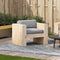 vidaXL - Tuinbank - 79x60x62 - cm - massief - grenenhout