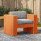 vidaXL - Tuinbank - 79x60x62 - cm - massief - grenenhout - wasbruin