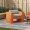 vidaXL - Tuinbank - 79x60x62 - cm - massief - grenenhout - wasbruin
