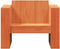 vidaXL - Tuinbank - 79x60x62 - cm - massief - grenenhout - wasbruin