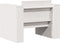 vidaXL - Tuinbank - 79x60x62 - cm - massief - grenenhout - wit