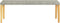 vidaXL - Tuinbank - 80 - cm - poly - rattan - grijs
