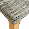 vidaXL - Tuinbank - 80 - cm - poly - rattan - grijs