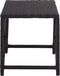 vidaXL - Tuinbank - 80 - cm - poly - rattan - zwart