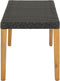 vidaXL - Tuinbank - 80 - cm - poly - rattan - zwart