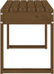 vidaXL - Tuinbank - 80x38x45 - cm - massief - grenenhout - honingbruin