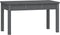 vidaXL - Tuinbank - 80x44x45 - cm - massief - grenenhout - grijs