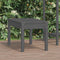 vidaXL - Tuinbank - 80x44x45 - cm - massief - grenenhout - grijs