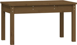 vidaXL - Tuinbank - 80x44x45 - cm - massief - grenenhout - honingbruin