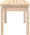 vidaXL - Tuinbank - 80x44x45 - cm - massief - grenenhout