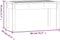 vidaXL - Tuinbank - 80x44x45 - cm - massief - grenenhout
